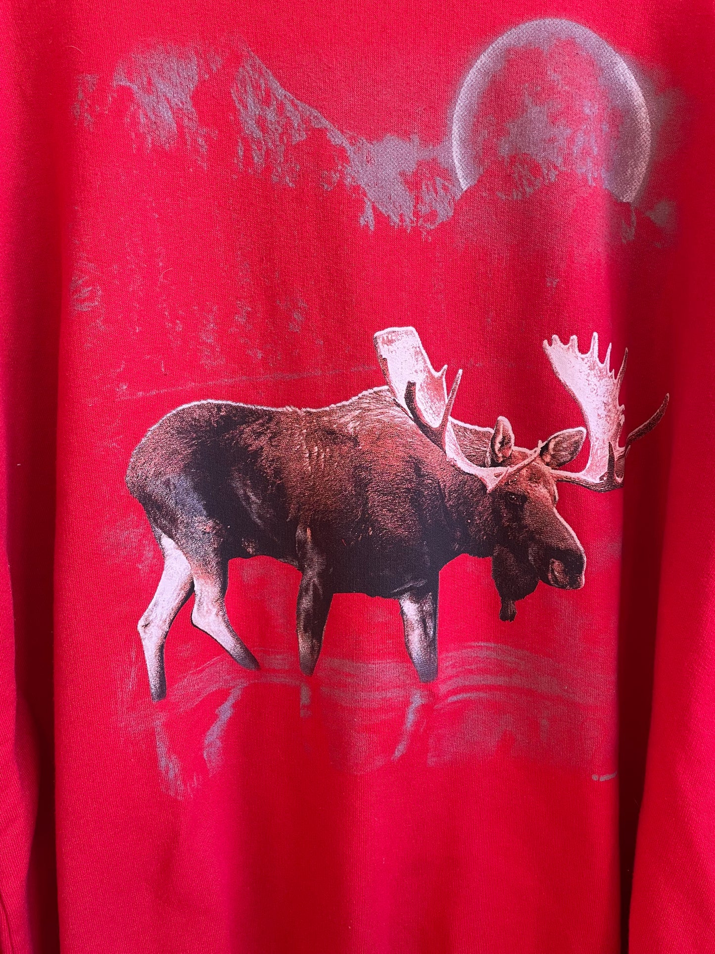 Moose & Moon Graphic Crewneck Sweater