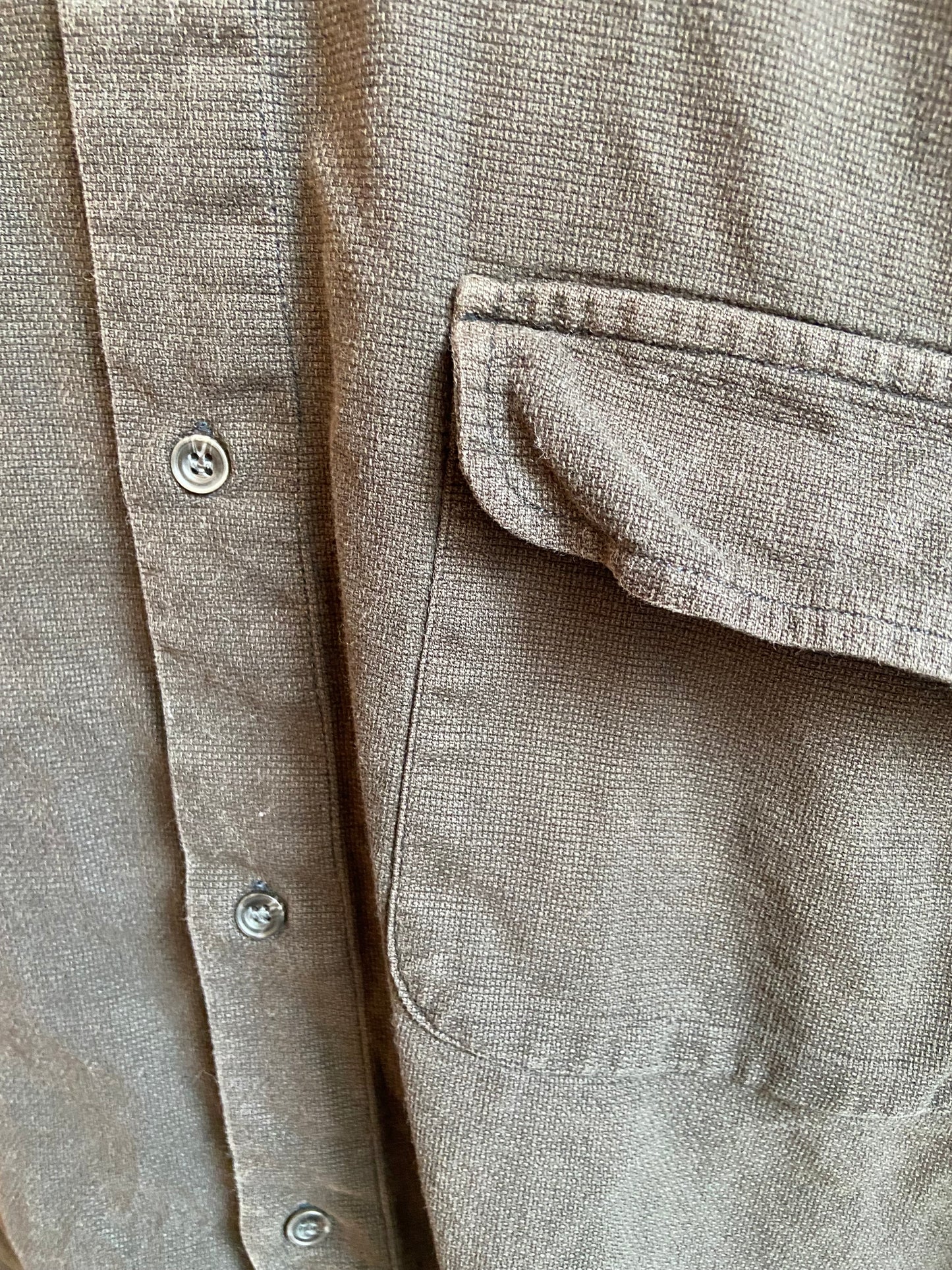 Britches Washed Black Indian Cotton Button-Up