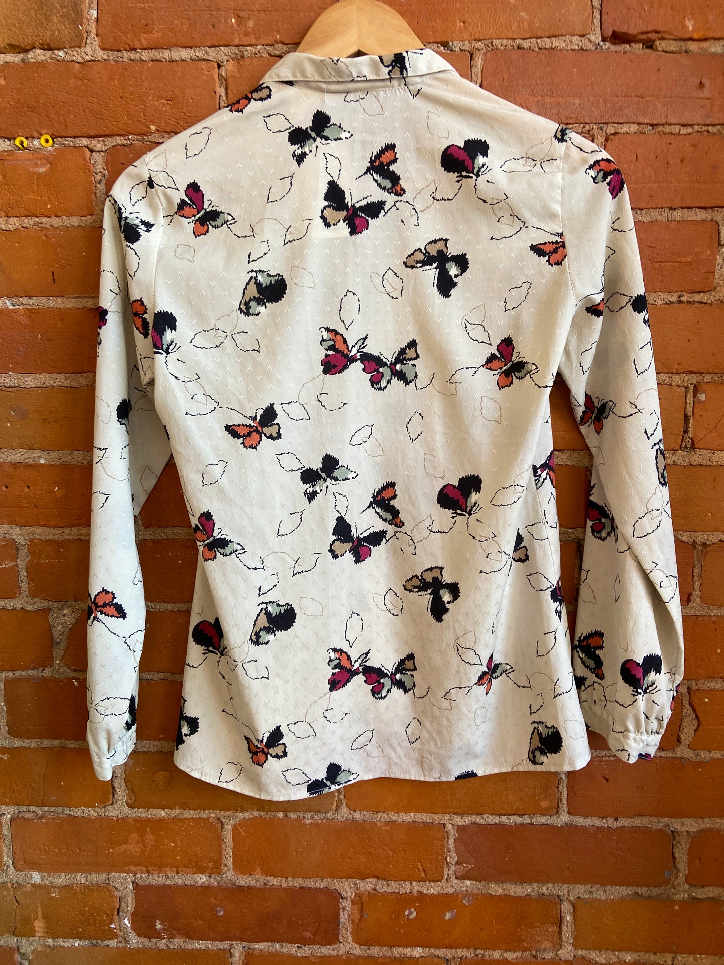 Butterfly Button up Blouse