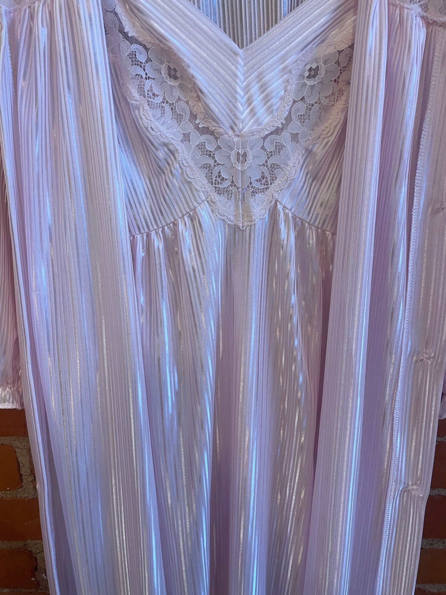 70’s Matching Slip dress & Robe Set