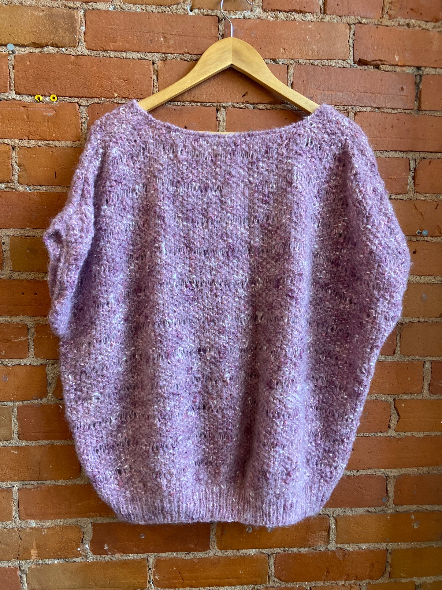 Dusty Rose Homemade Pullover