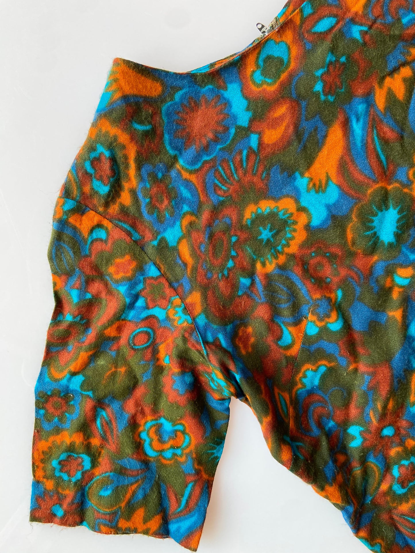 60's Handmade Floral Top