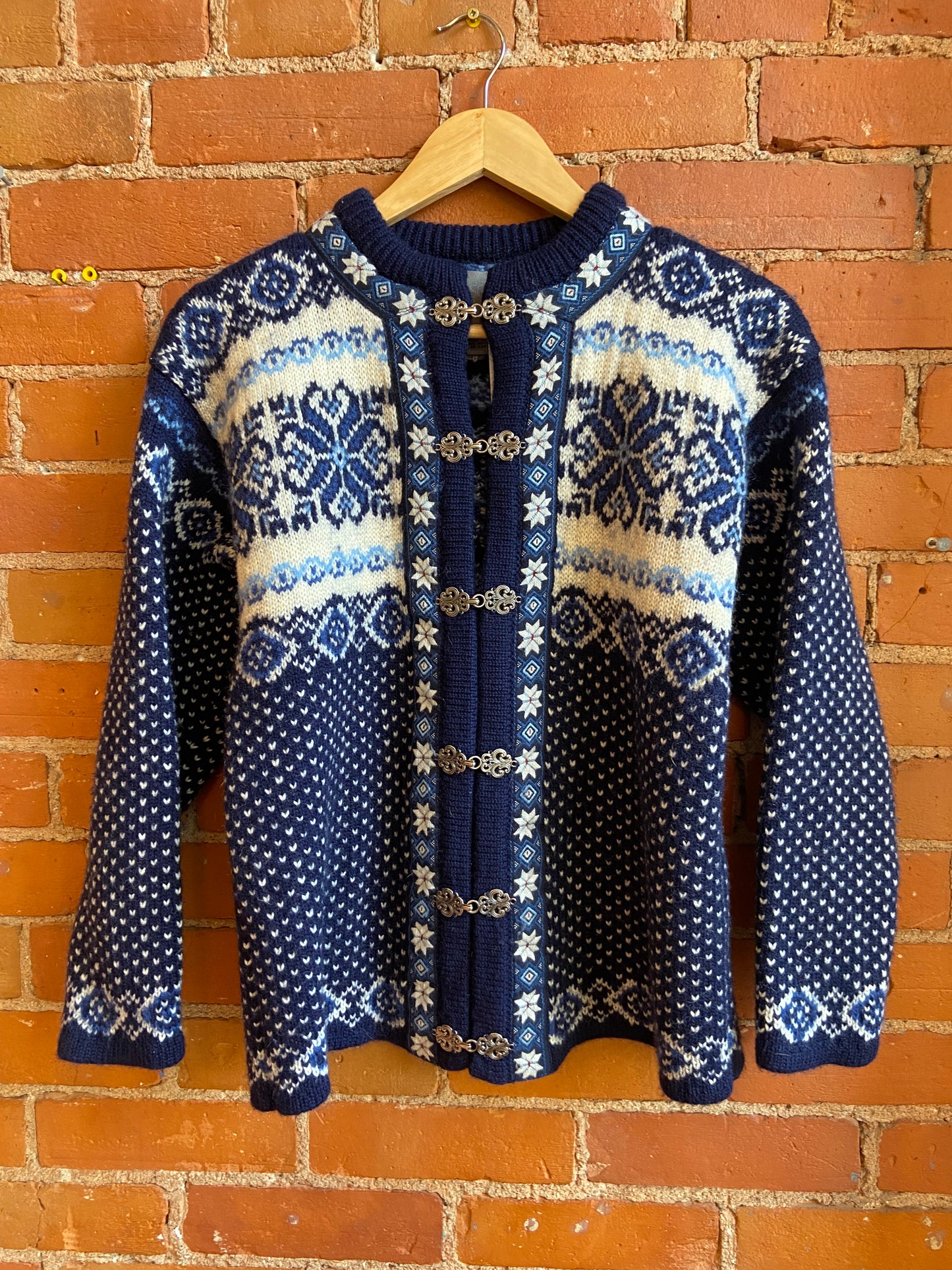 Norwegian Style Wool Sweater