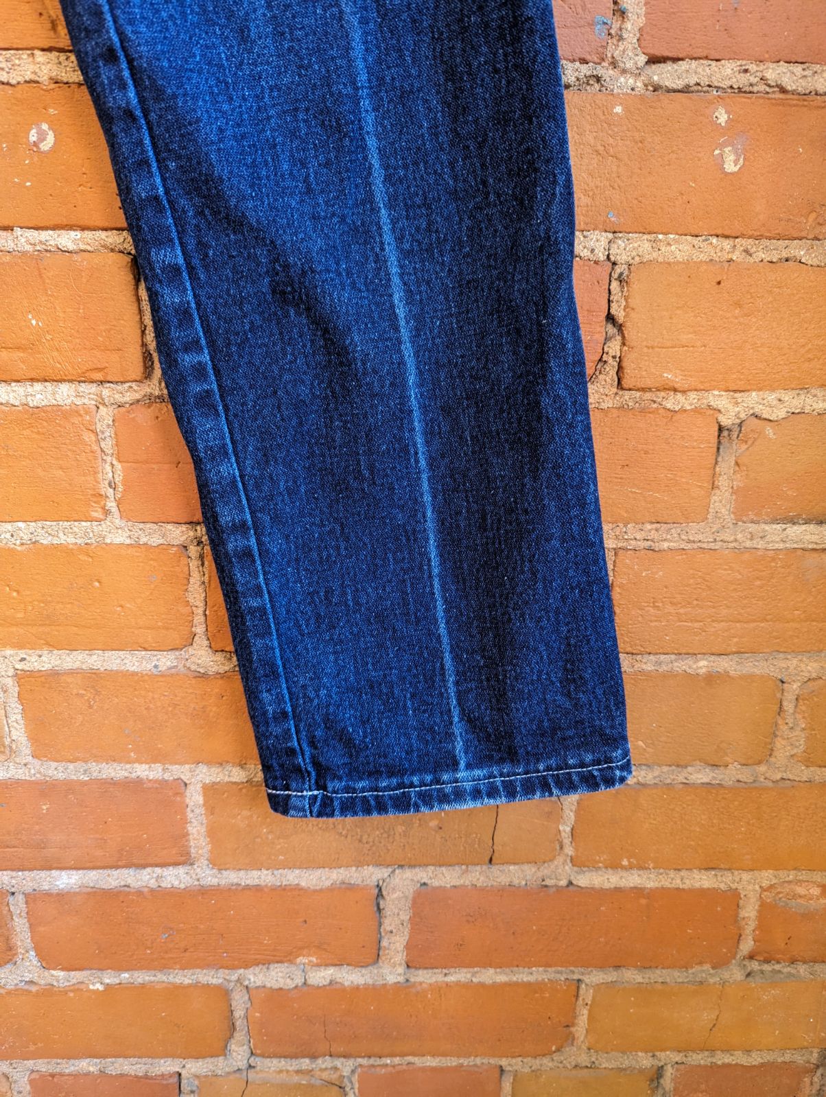 1980s Roberto Dark Wash High Rise Straight Leg Jeans