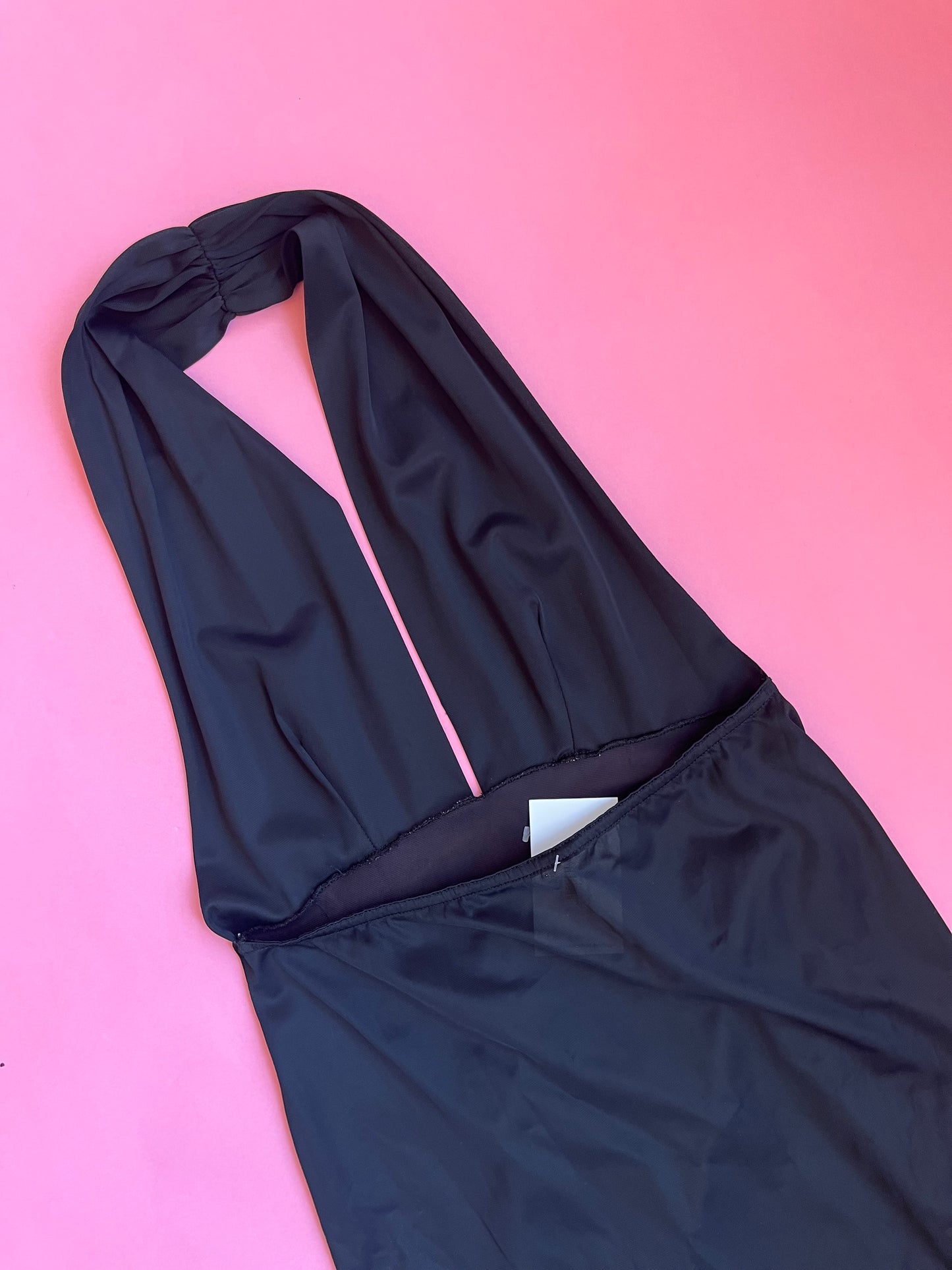 Black Halter Negligee