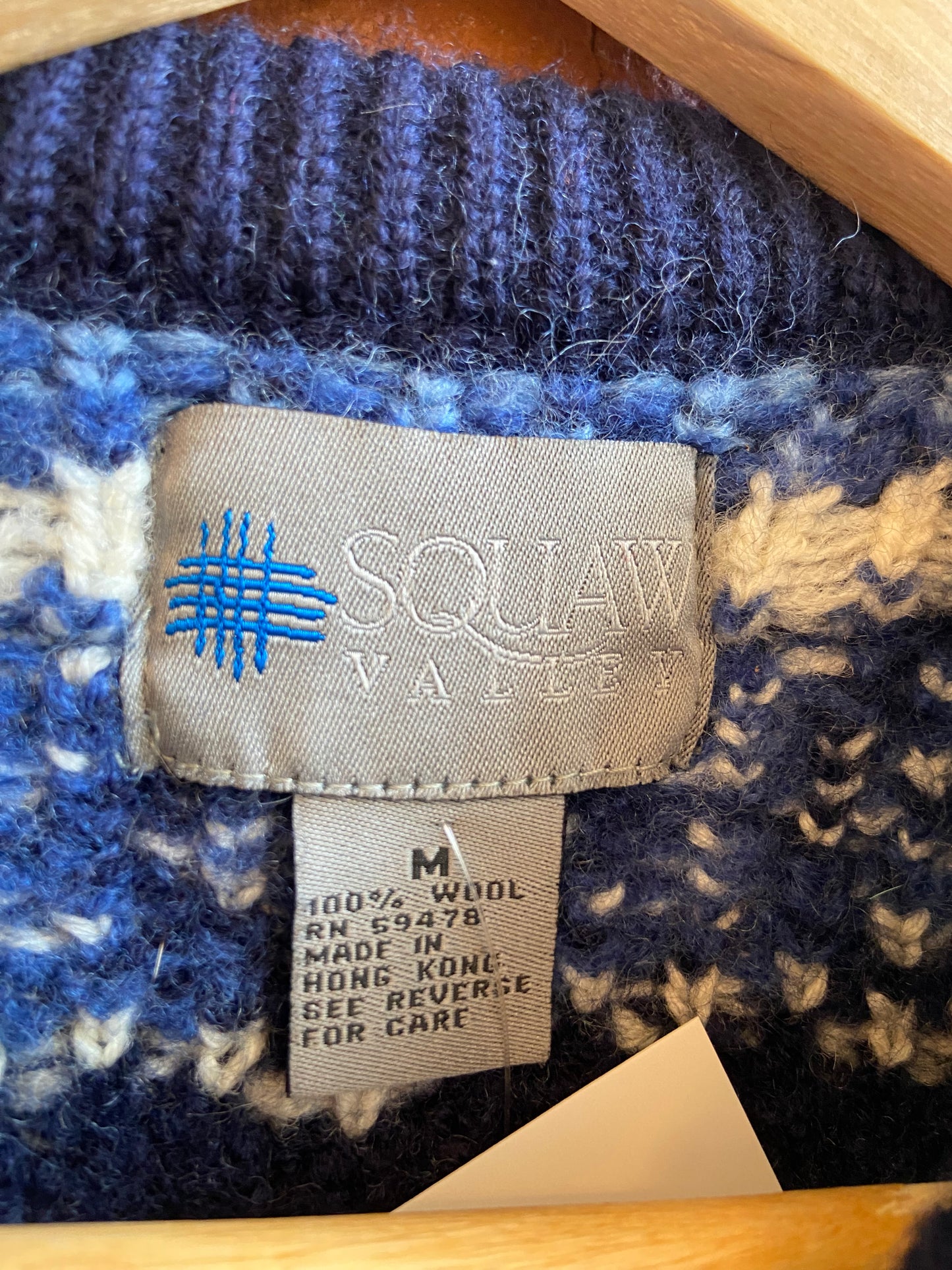 Norwegian Style Wool Sweater