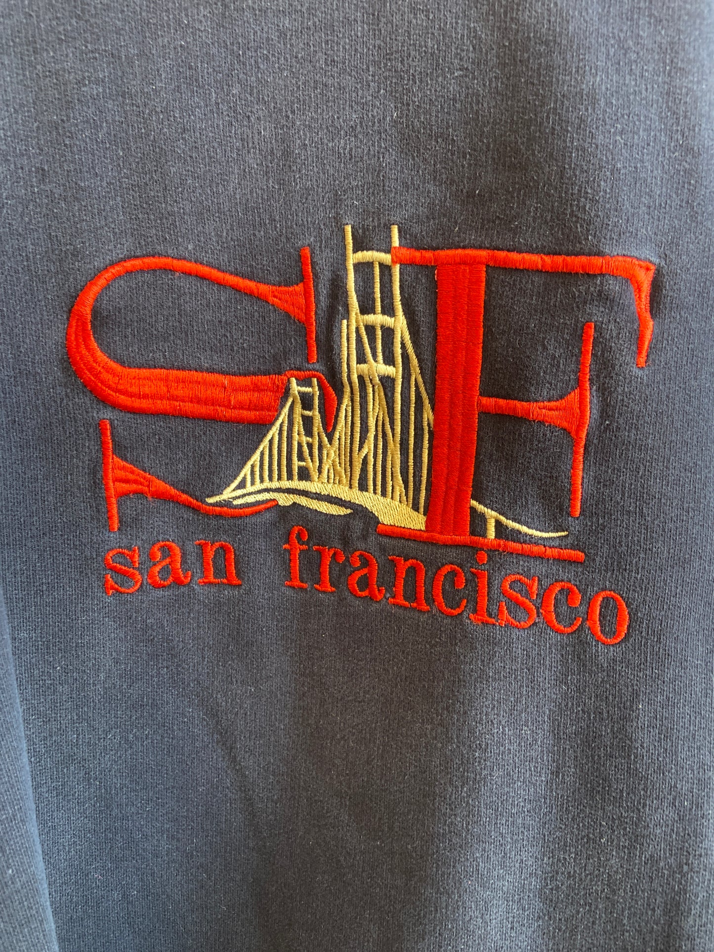 Navy San Francisco Crewneck *As is