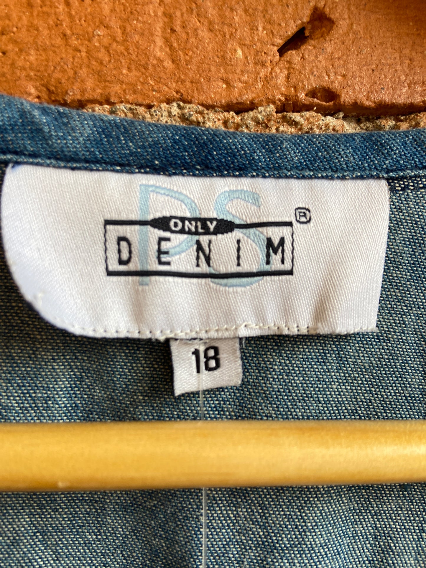 Deadstock Denim Tapestry Vest