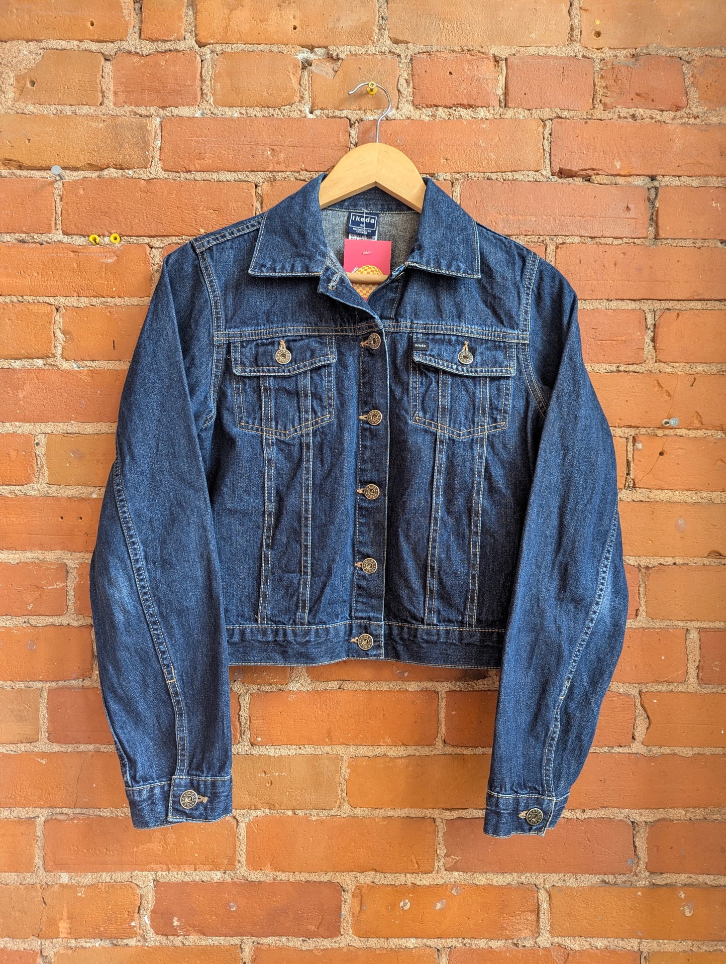 1990s Ikeda Dark Wash Denim Jacket