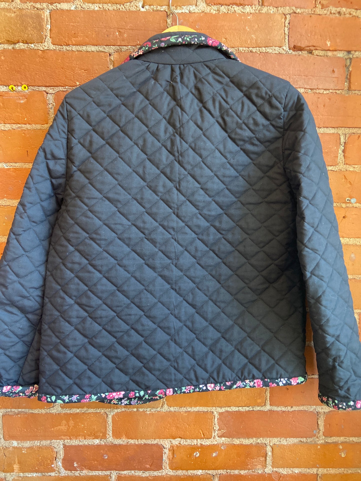 Handmade Dark Quilted jacket