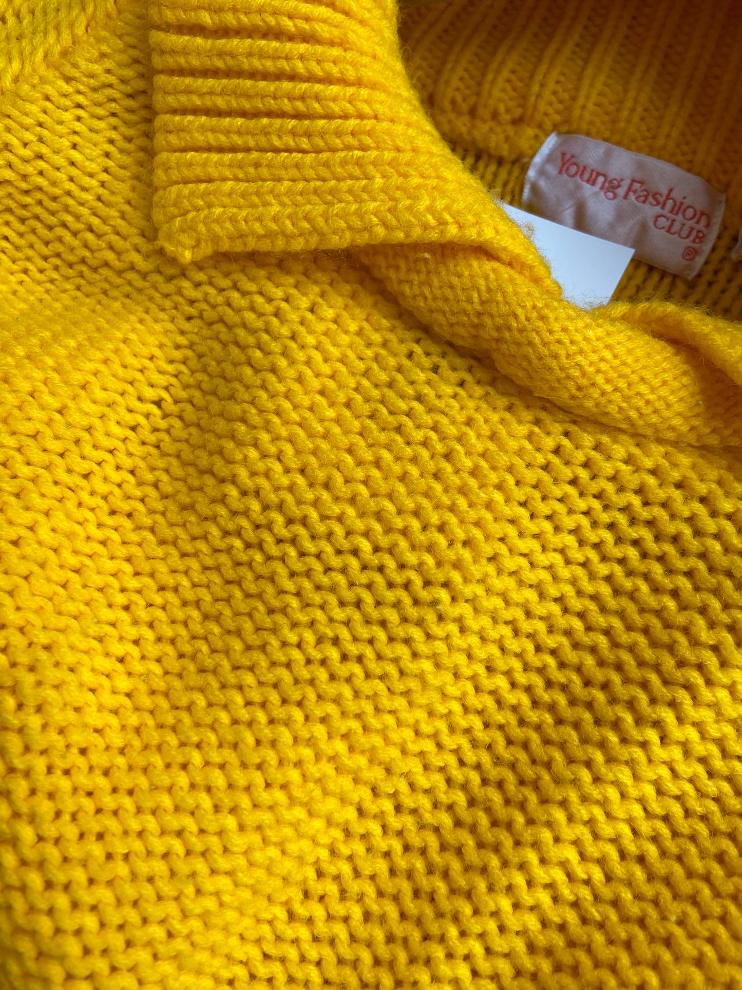 Mustard Yellow Knitted Sweater
