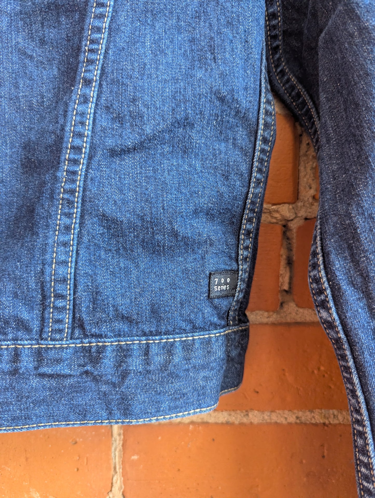 1990s Ikeda Dark Wash Denim Jacket