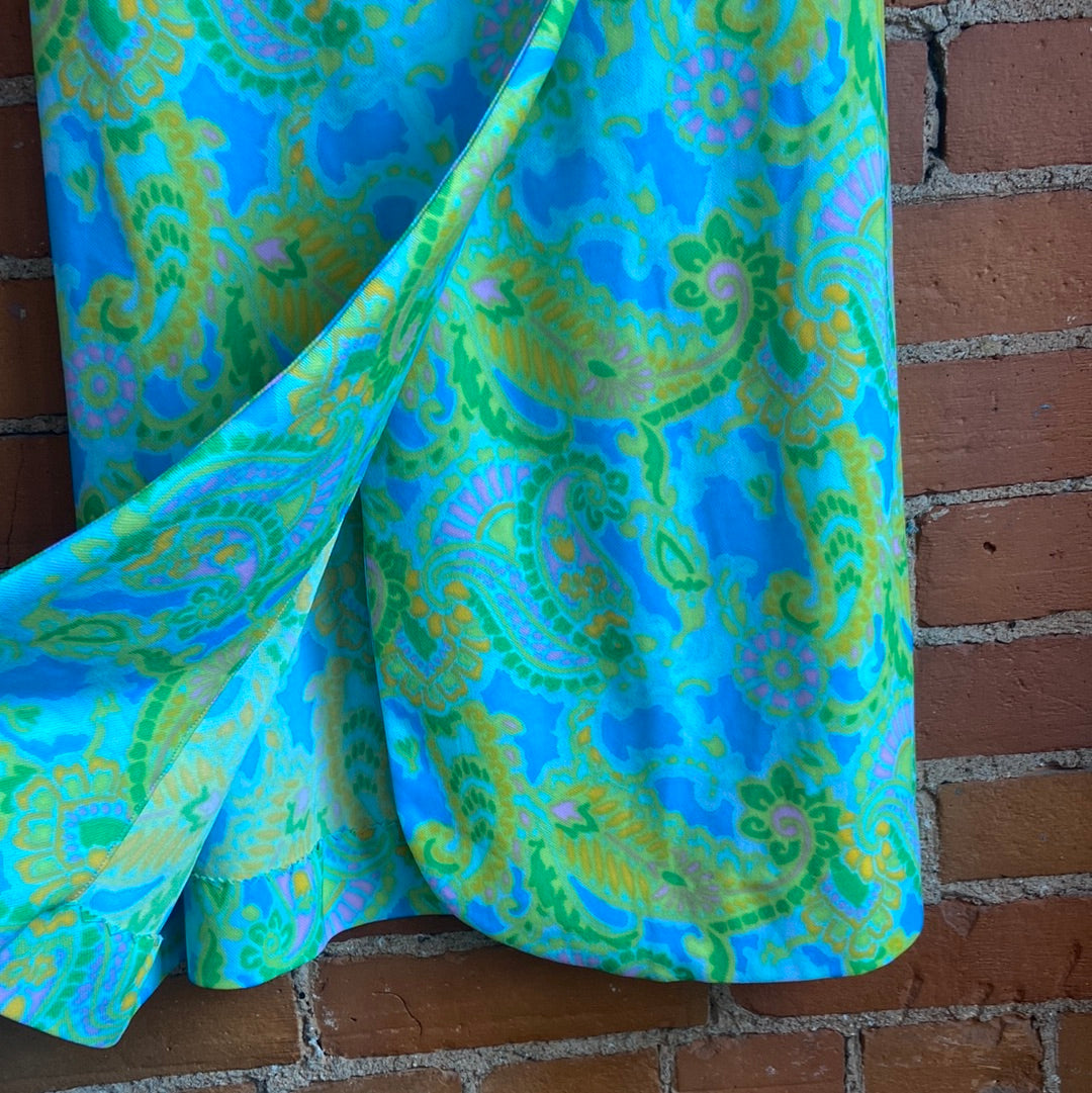 70’s Flower Power Mini Dress/Tunic Top