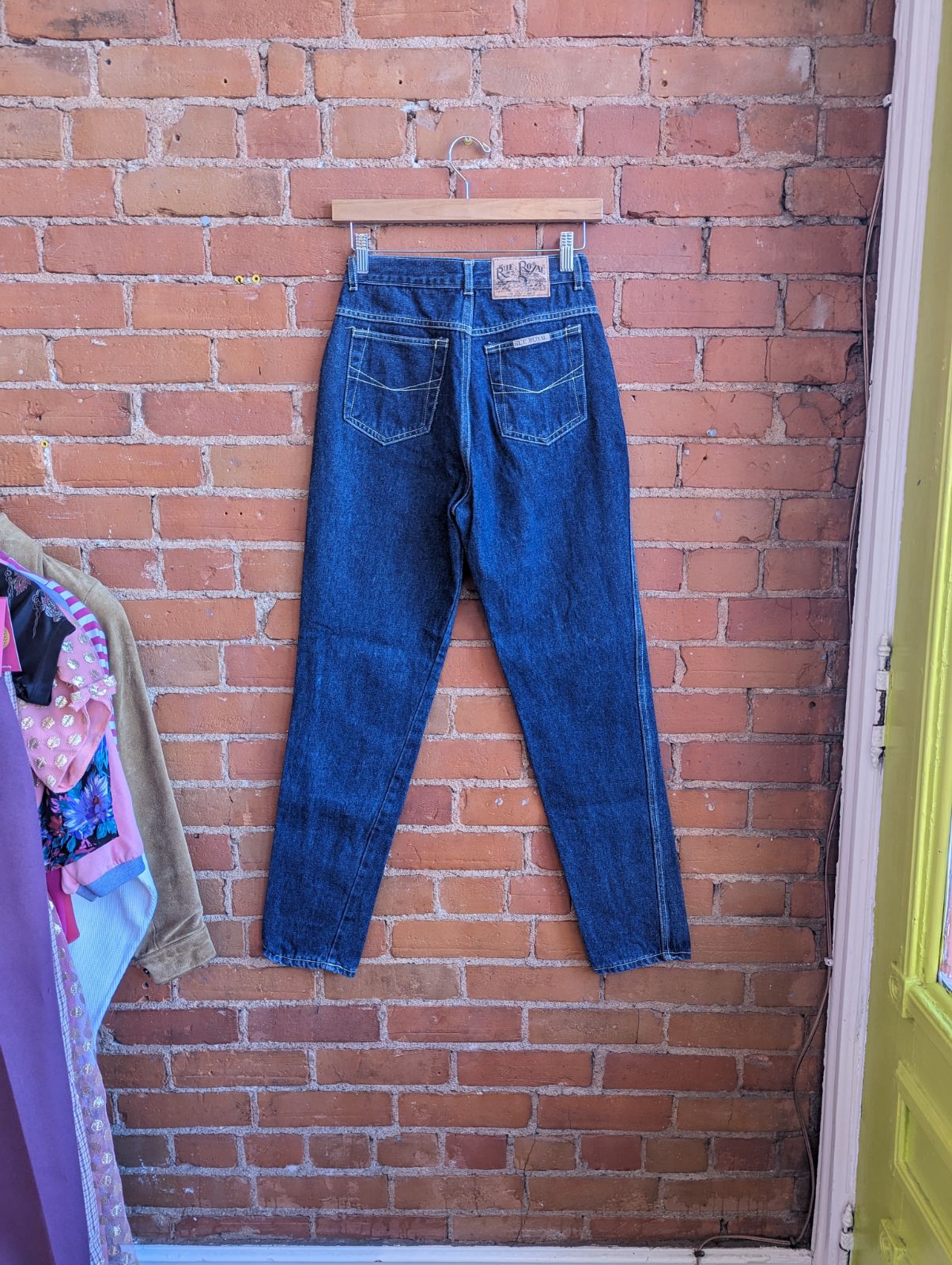 1990s Rue Royal Dark-Wash High-Rise Mom Jeans