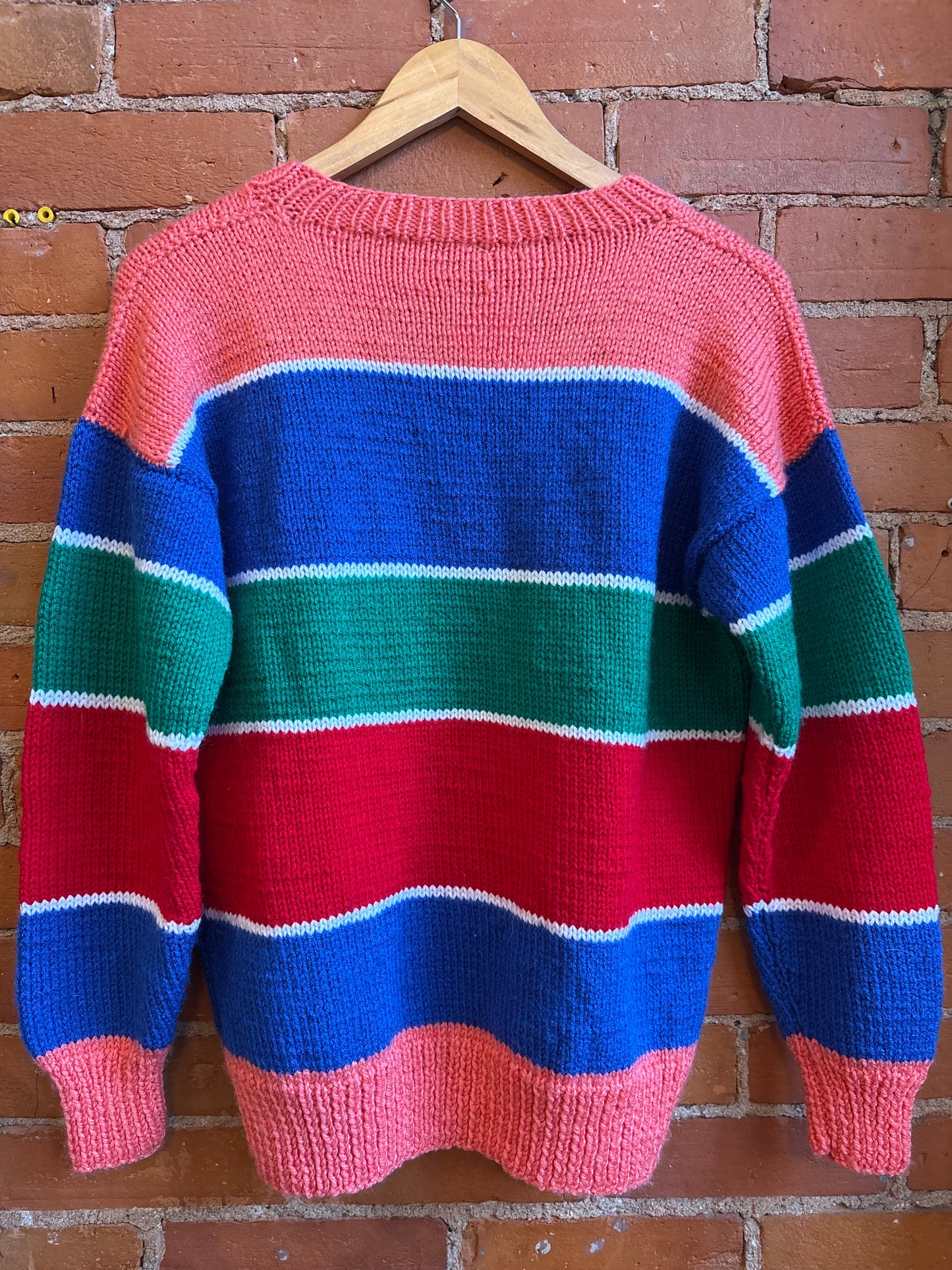 Homeknit Colourful Striped Sweater