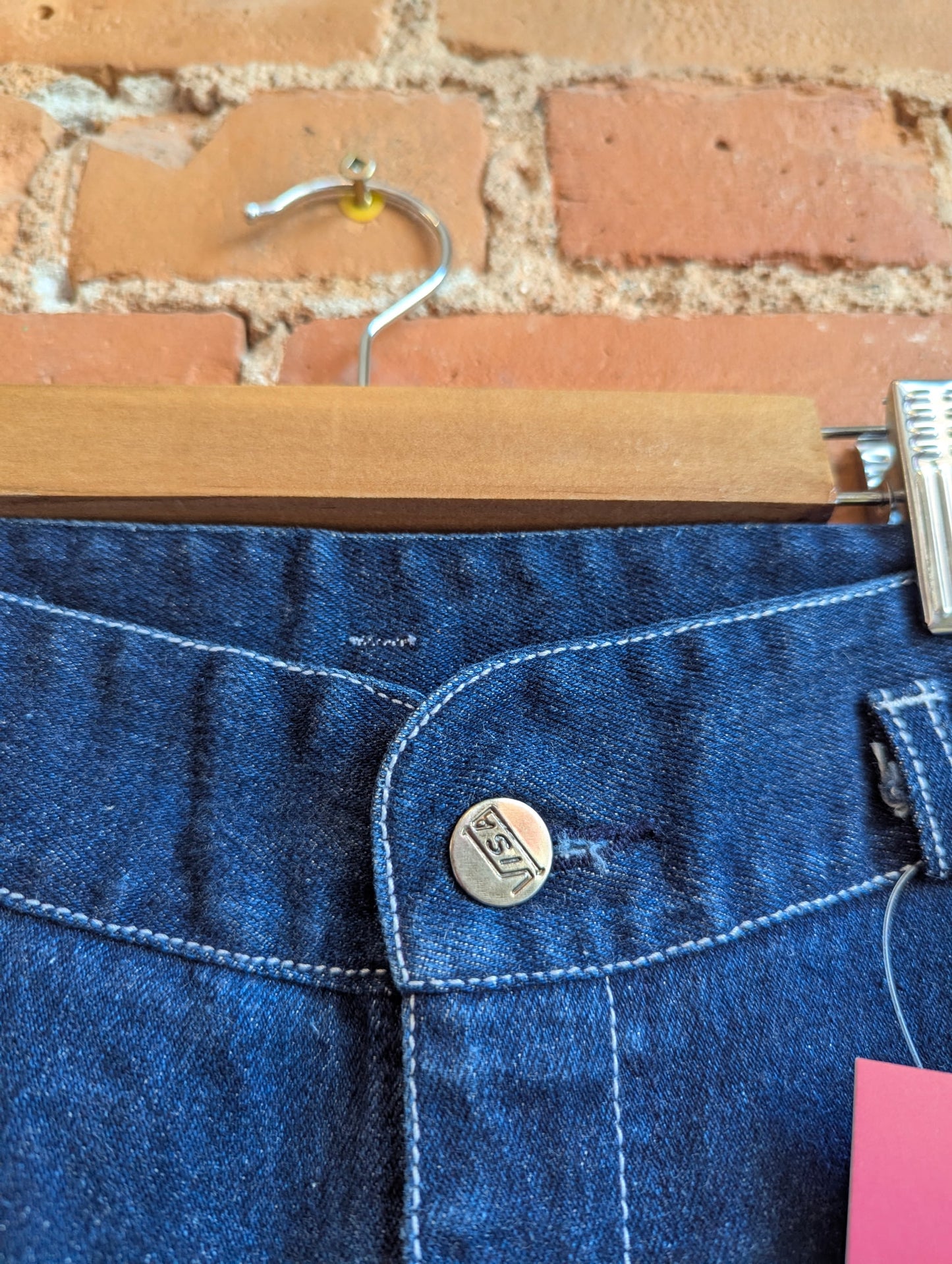 1980s Visa High Rise, Straight Leg Jeans