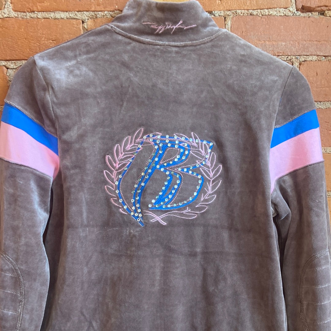 Deadstock Y2K Brown Velour Ruff Ryder’s 2 Piece set