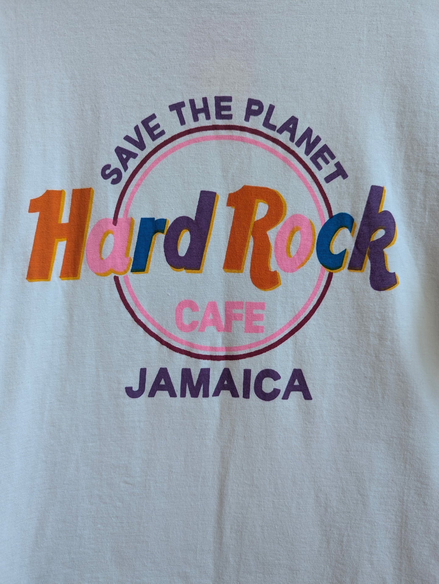 Y2K Save the Planet Hard Rock Cafe Jamaica T-Shirt