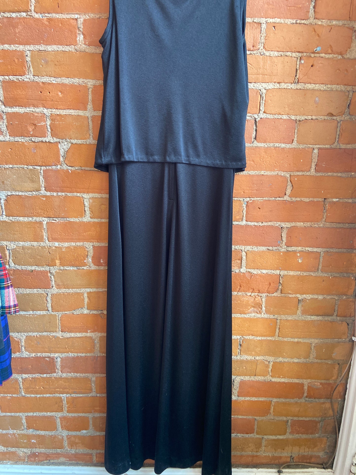 Charm Maxi Black Dress