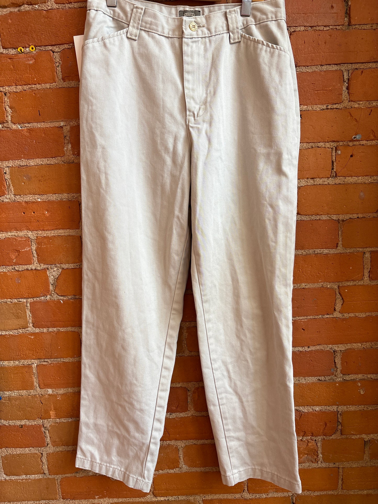 High waisted Cream “Riders” Pants