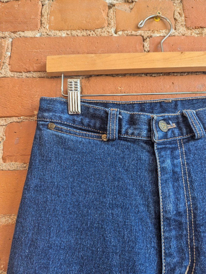 1980s Anne Klein High-Rise, Straight Leg Jeans