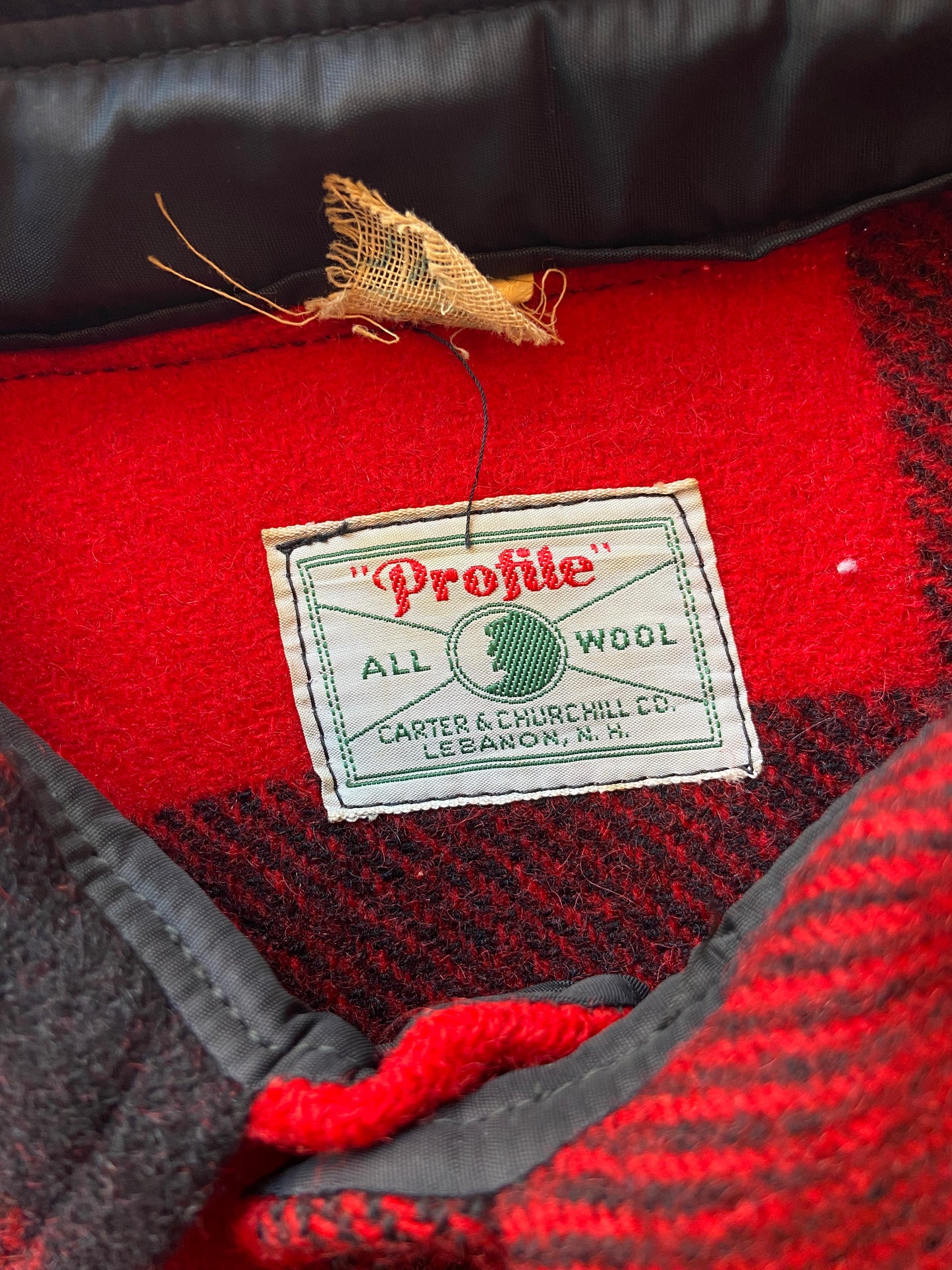 50's Red Buffalo Plaid 'Profile' Shacket