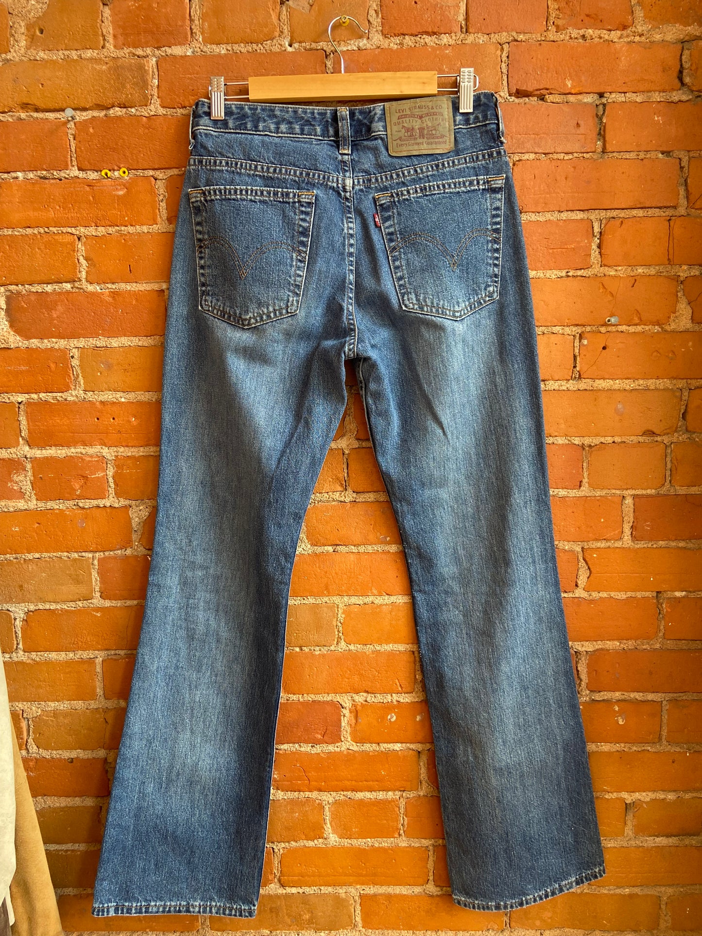 Levi’s Dark Denim Flares