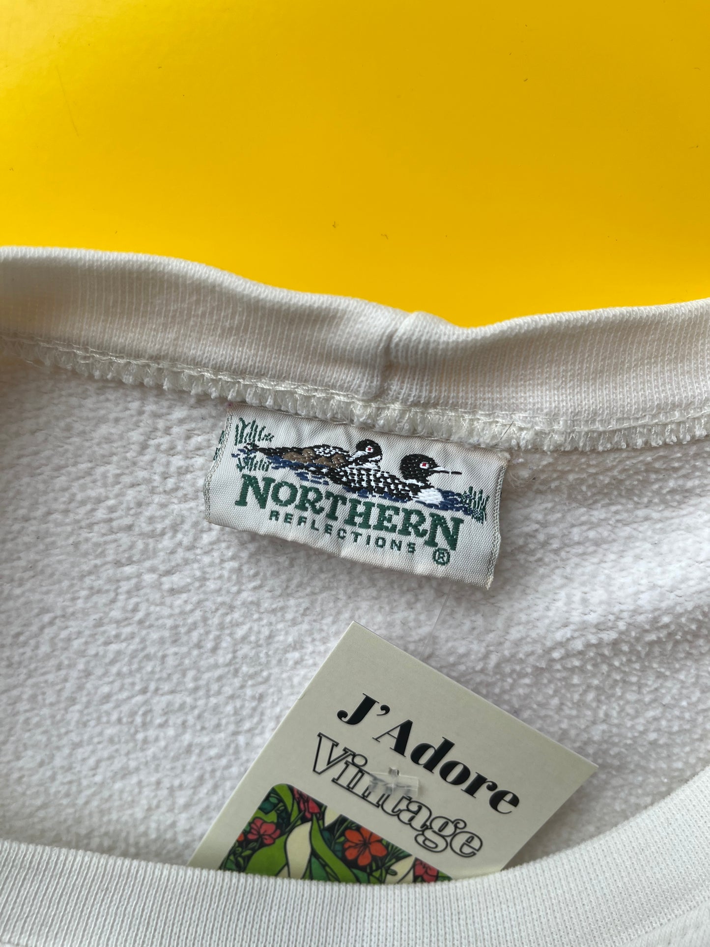 White Northern Reflections Sweatshirt
