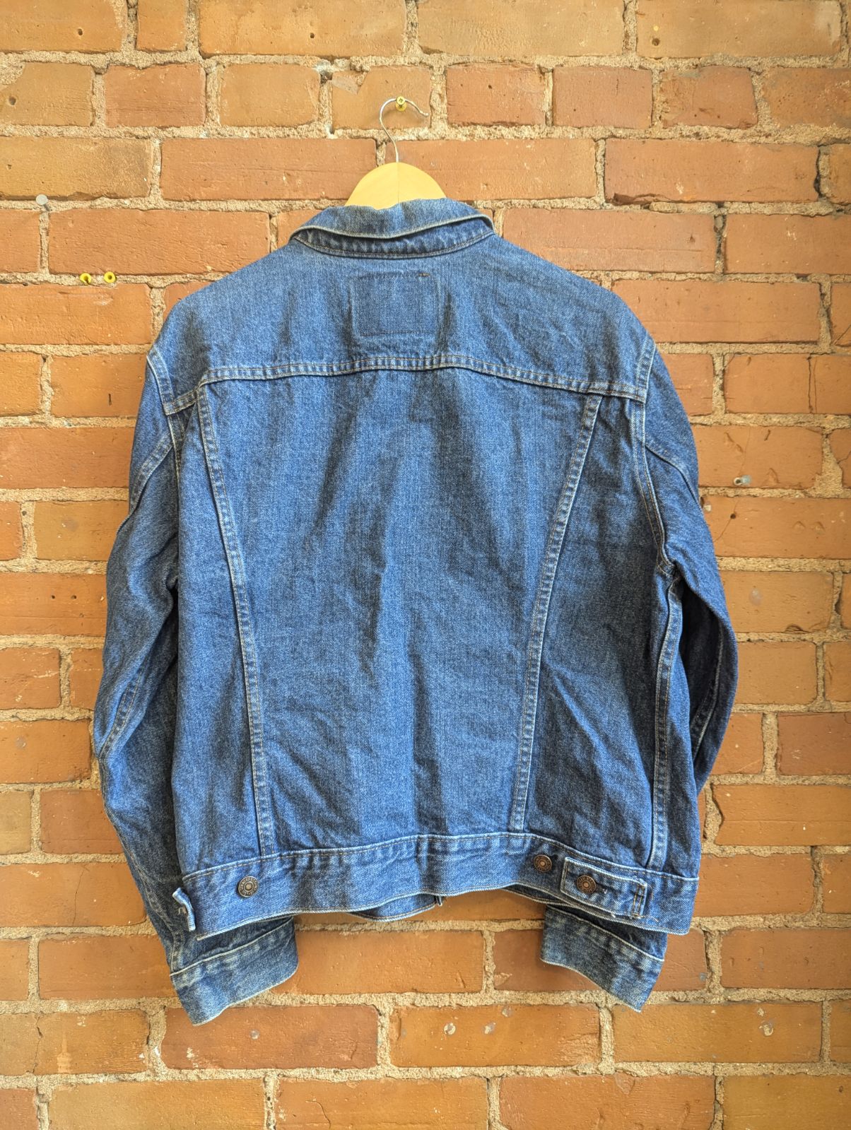 1970s or Early 80s Levis Type III Mid Wash Denim Trucker Jacket
