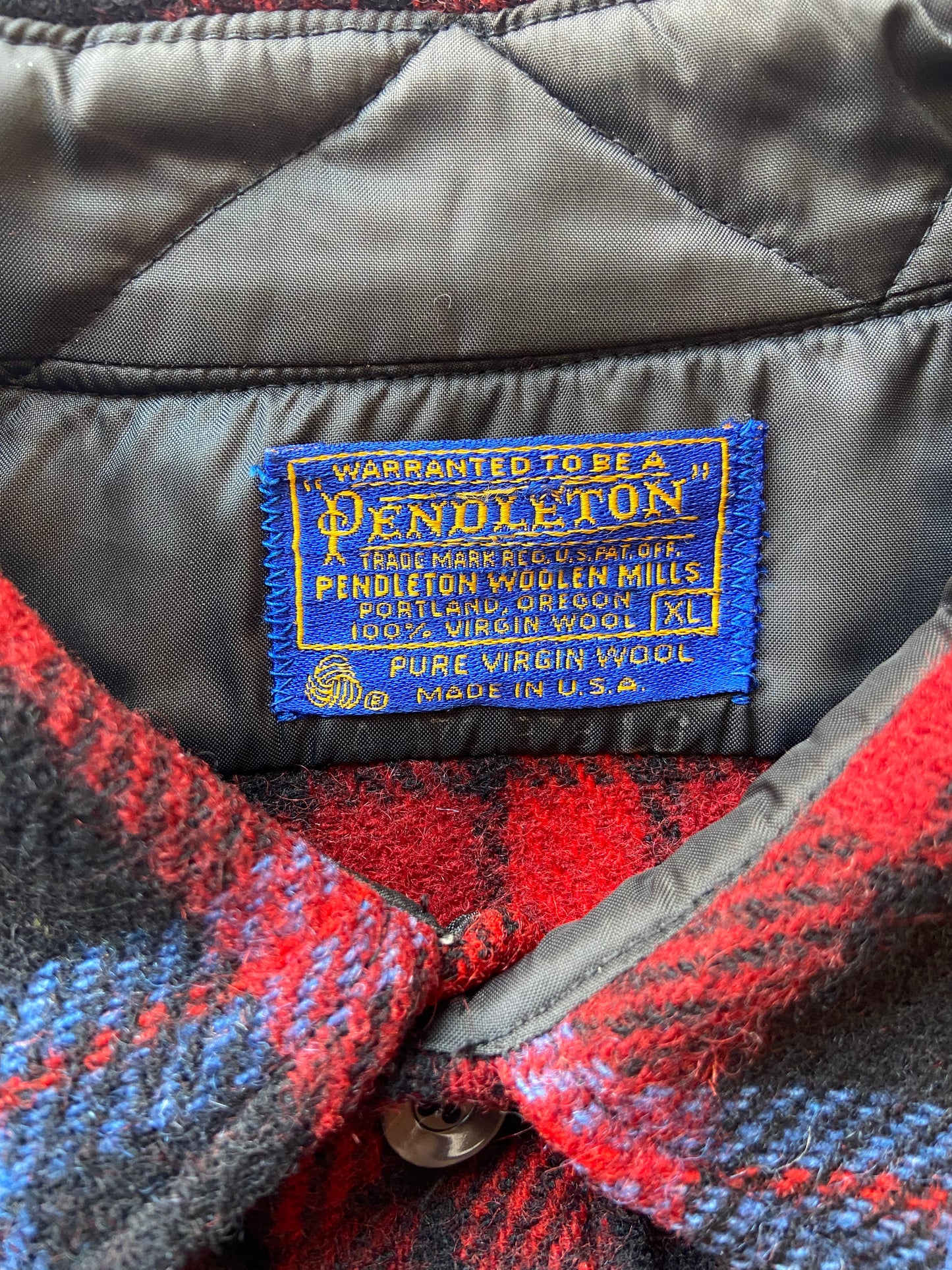 Pendleton Red Plaid Shacket