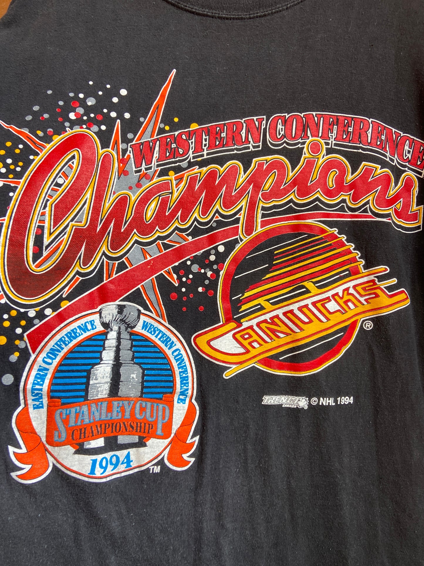 1994 NHL Champions Canucks Graphic Tee