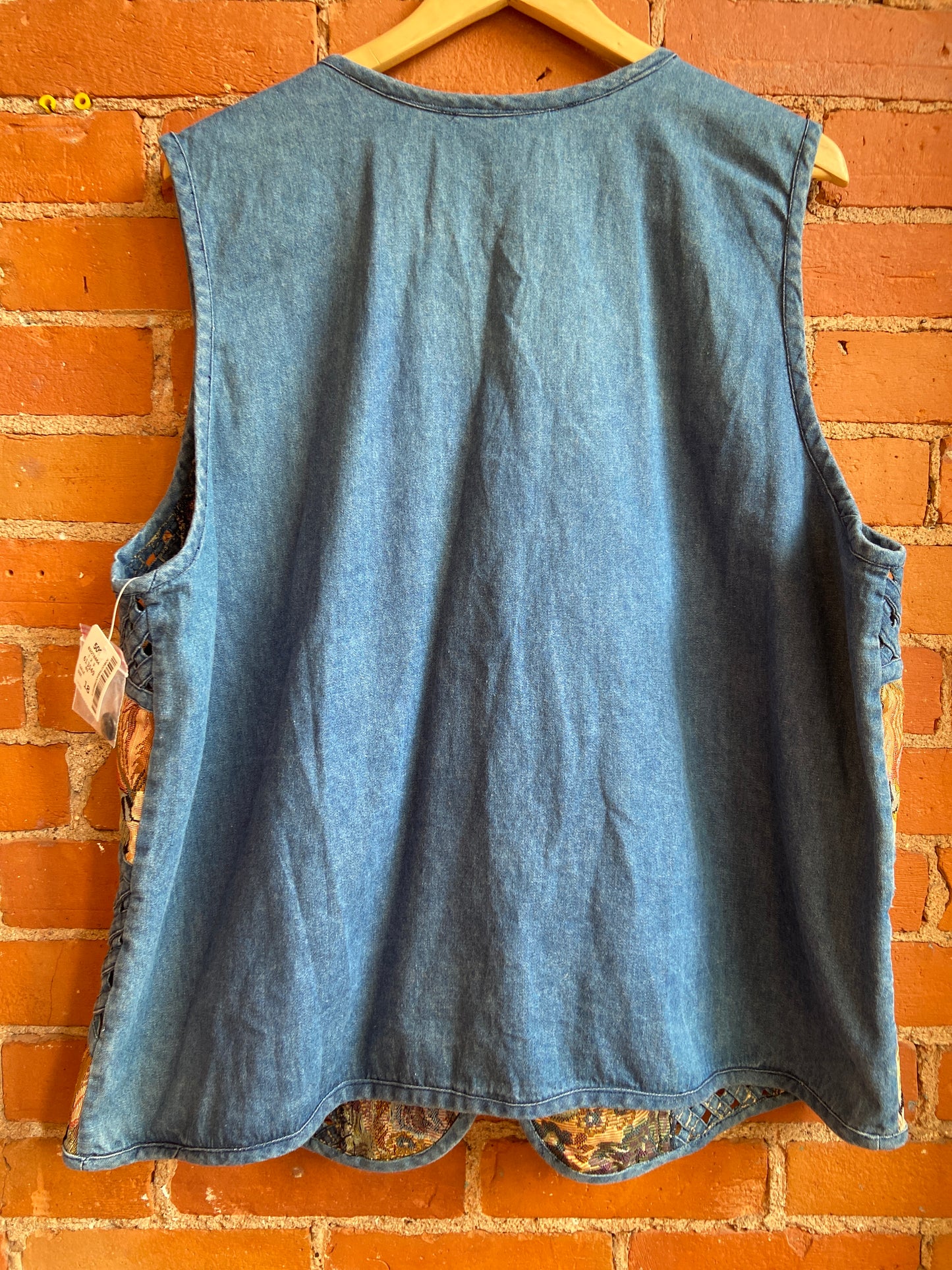 Deadstock Denim Tapestry Vest