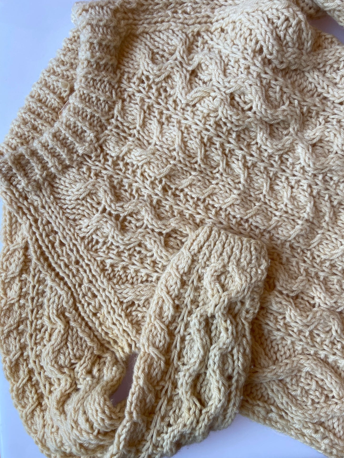 Ghiberti Italian Hand Knit Chunky Wool Sweater