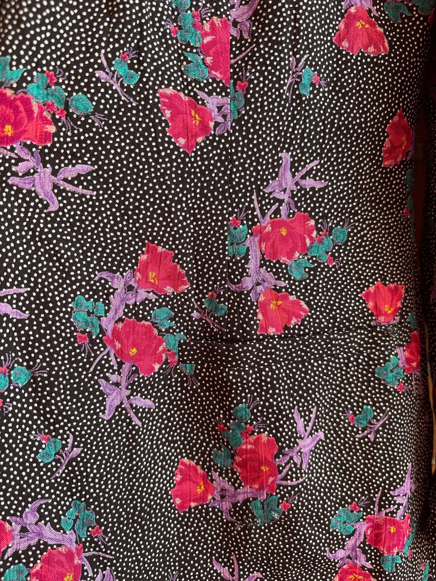 Floral Polka Dot Blazer