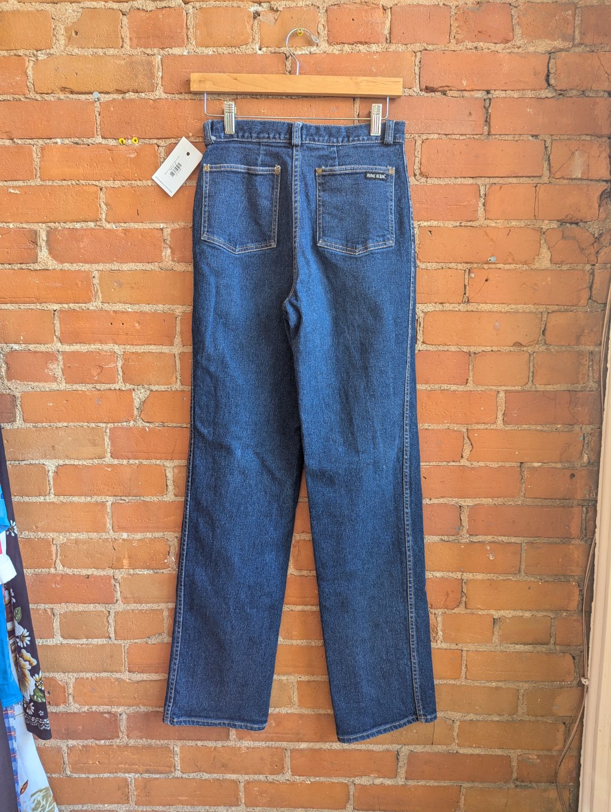 1980s Anne Klein High-Rise, Straight Leg Jeans