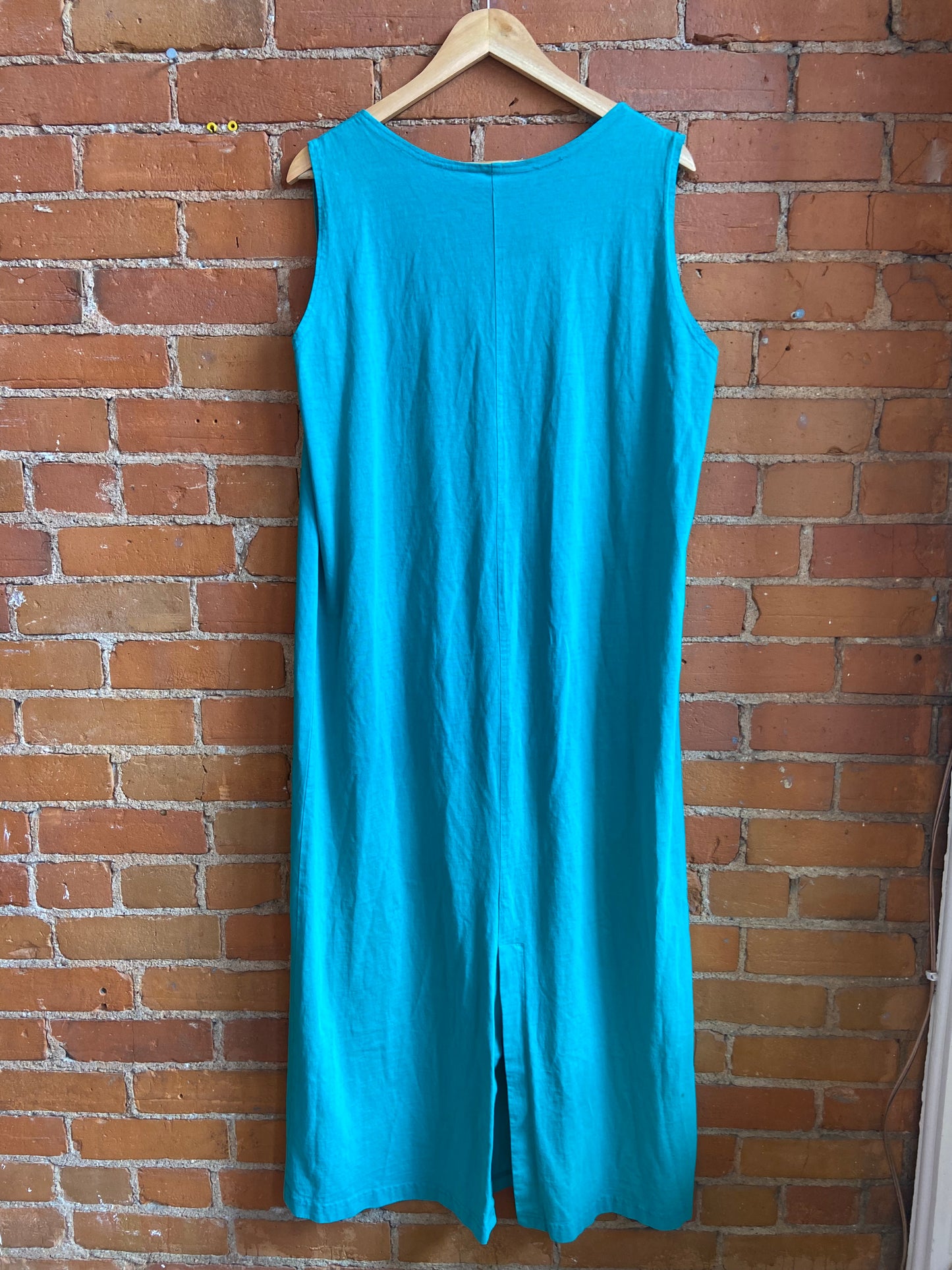 90’s Sunflower & Kitty Embroidered Dress