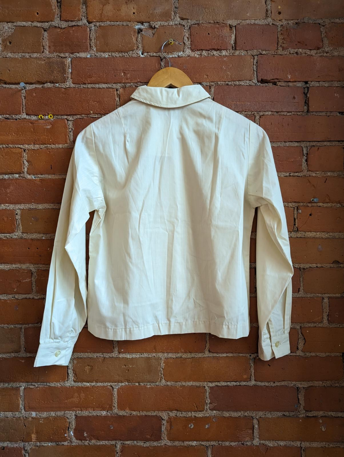 1970s Fraticelli Beige Button Down Shirt