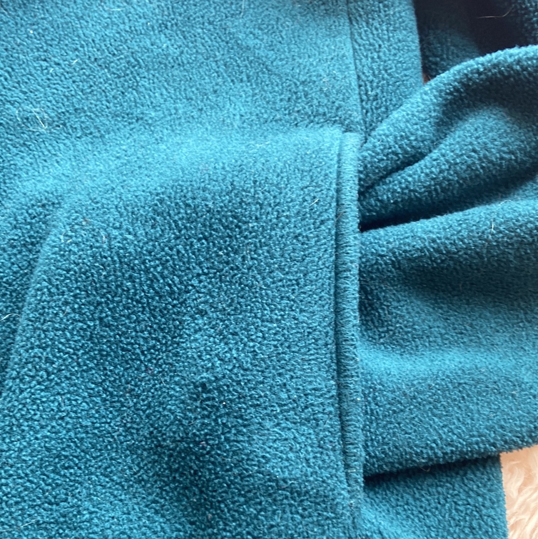 Land's End Jade 1/4 Button Fleece