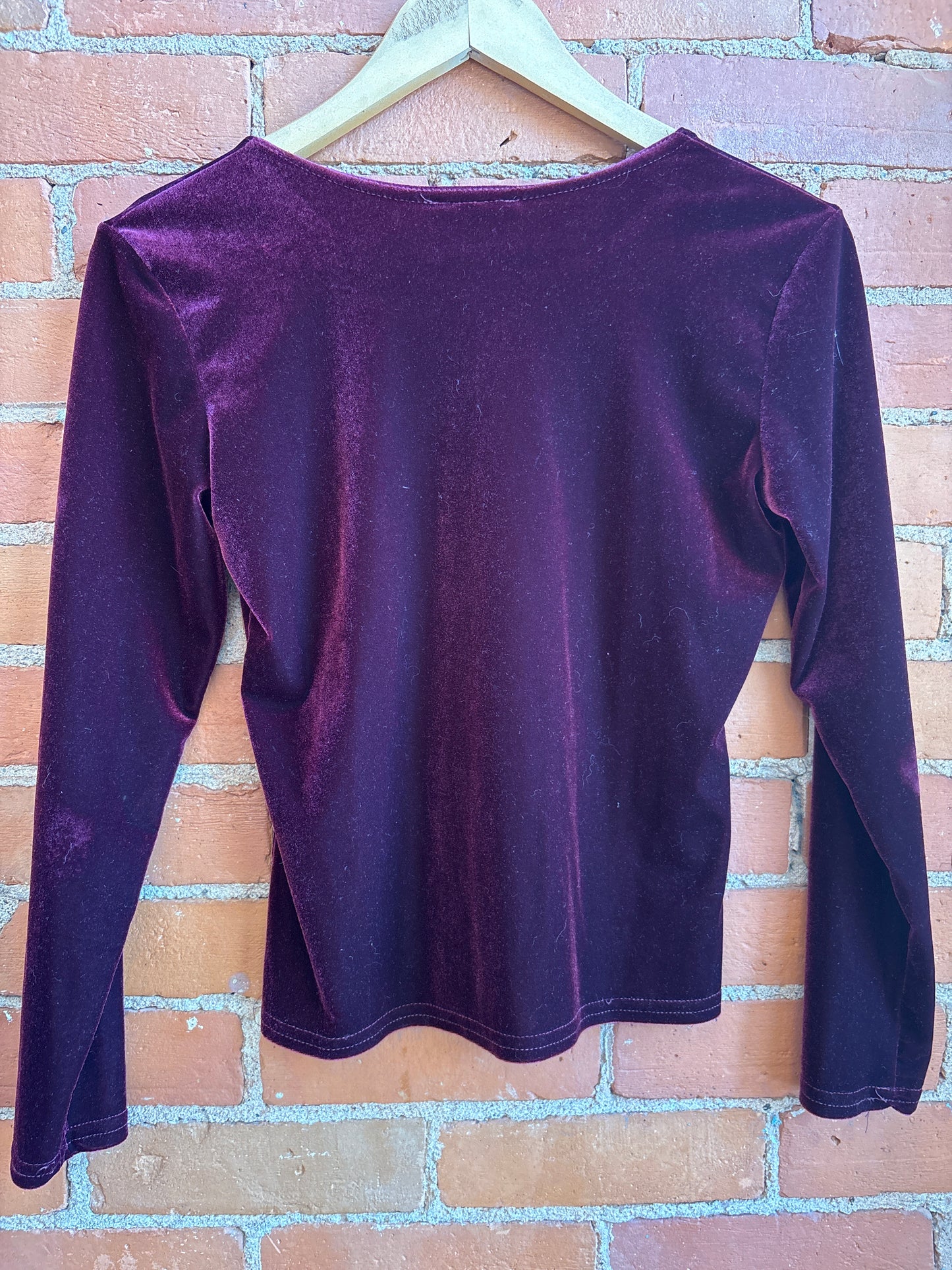 Patty Velvet Wine Top