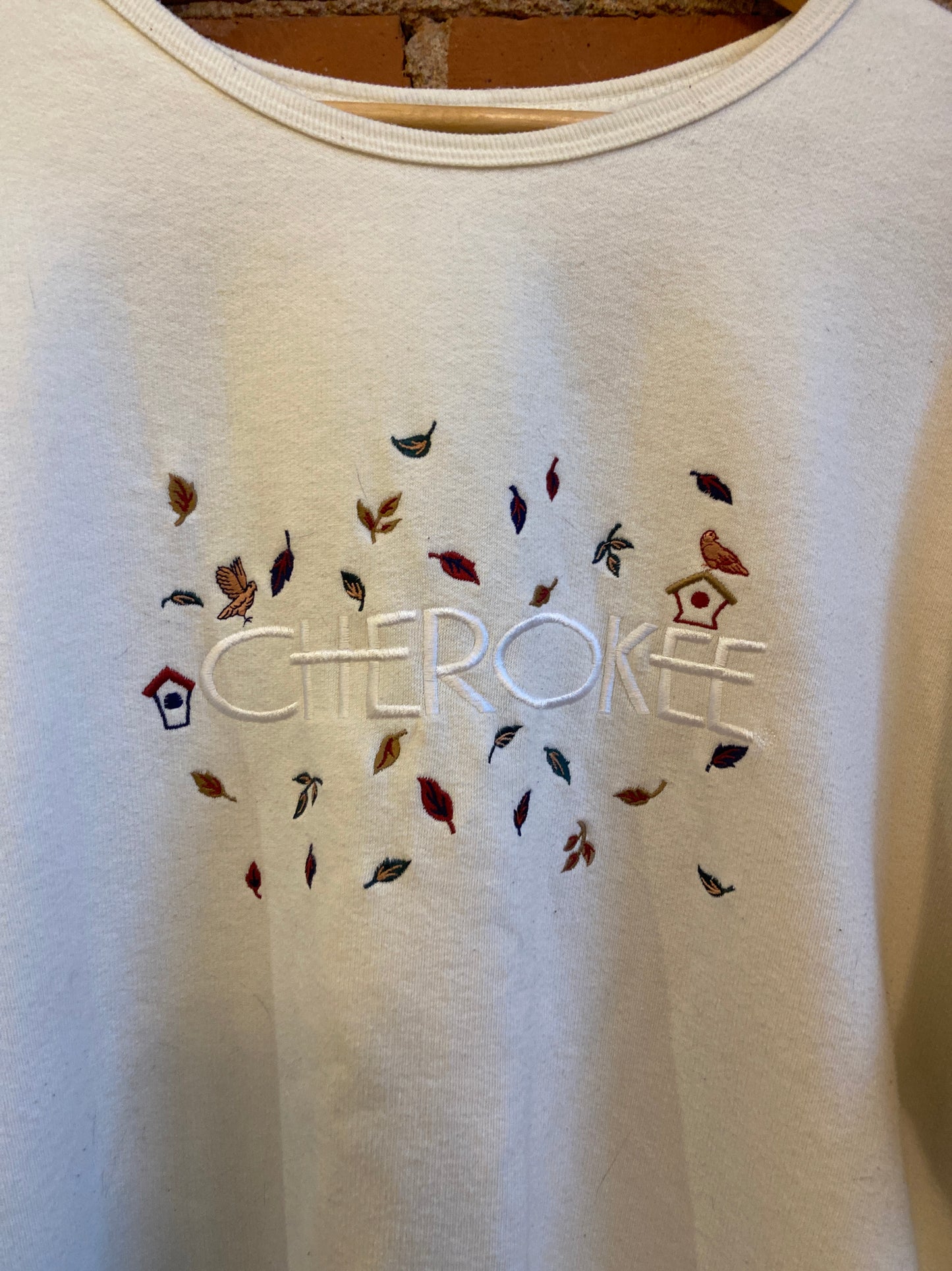 CHEROKEE SWEATSHIRT FALL LEAVES