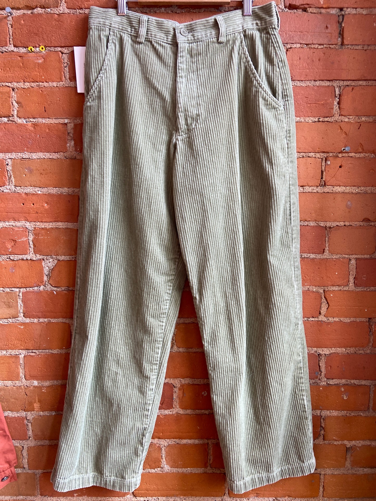 Taupe Wide-Wale Cords