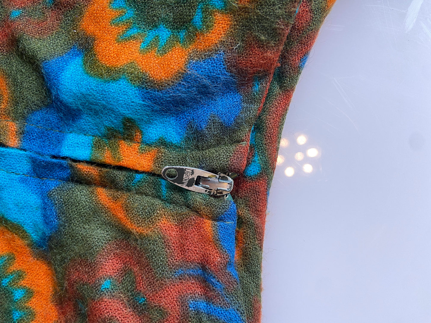 60's Handmade Floral Top