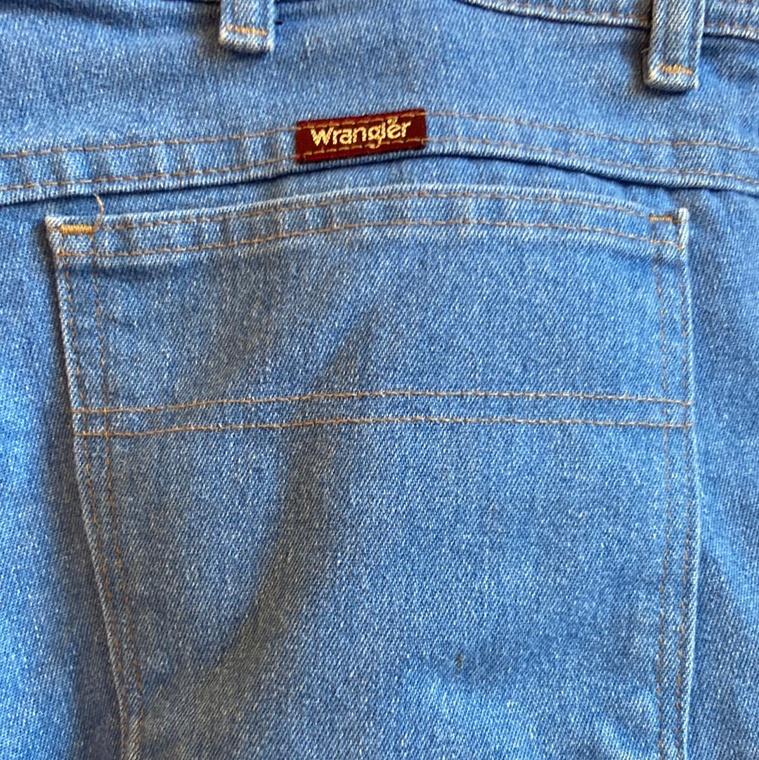 “Wrangler” Medium Wash Denim Pants