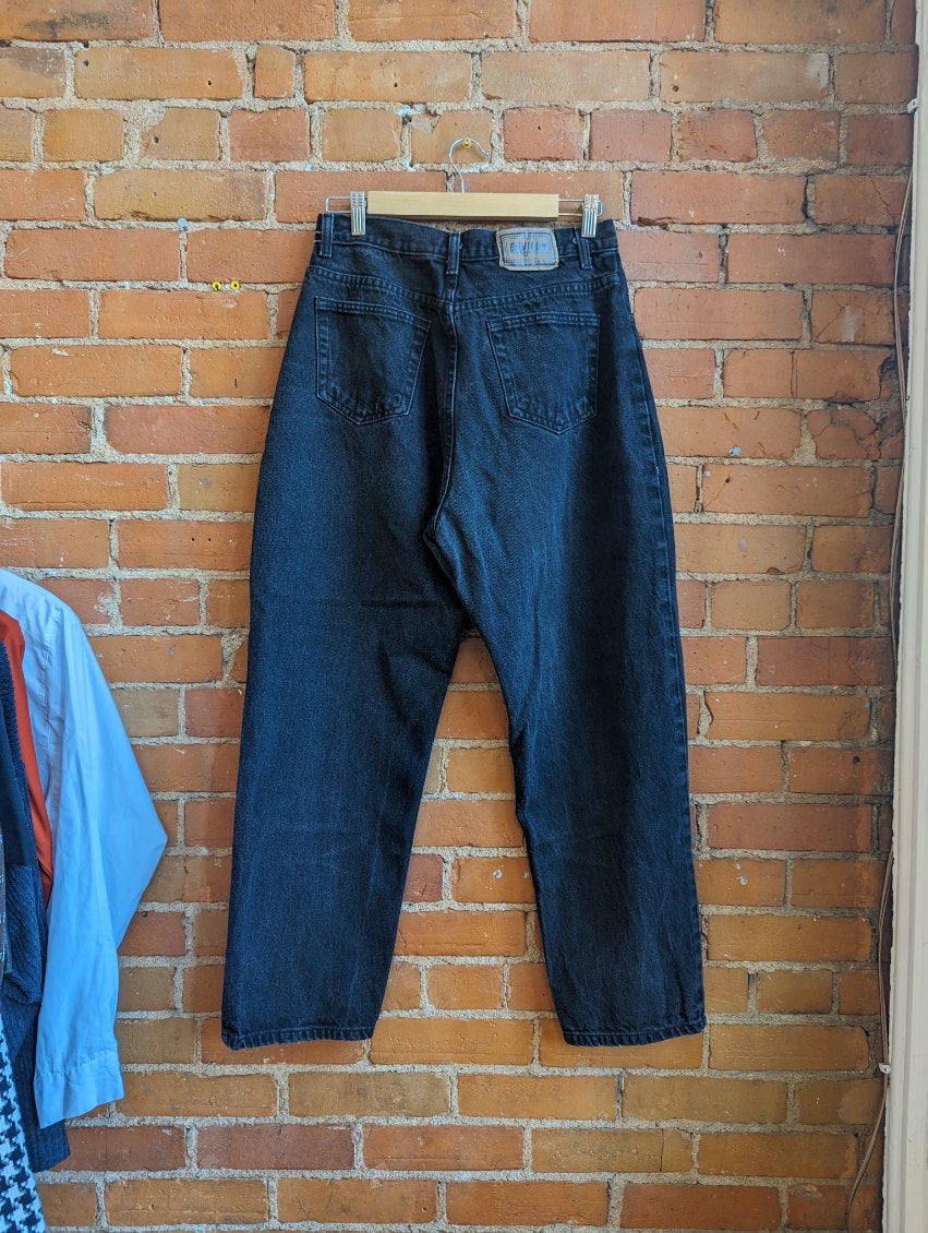 1990s Bonjour Washed Black Jeans