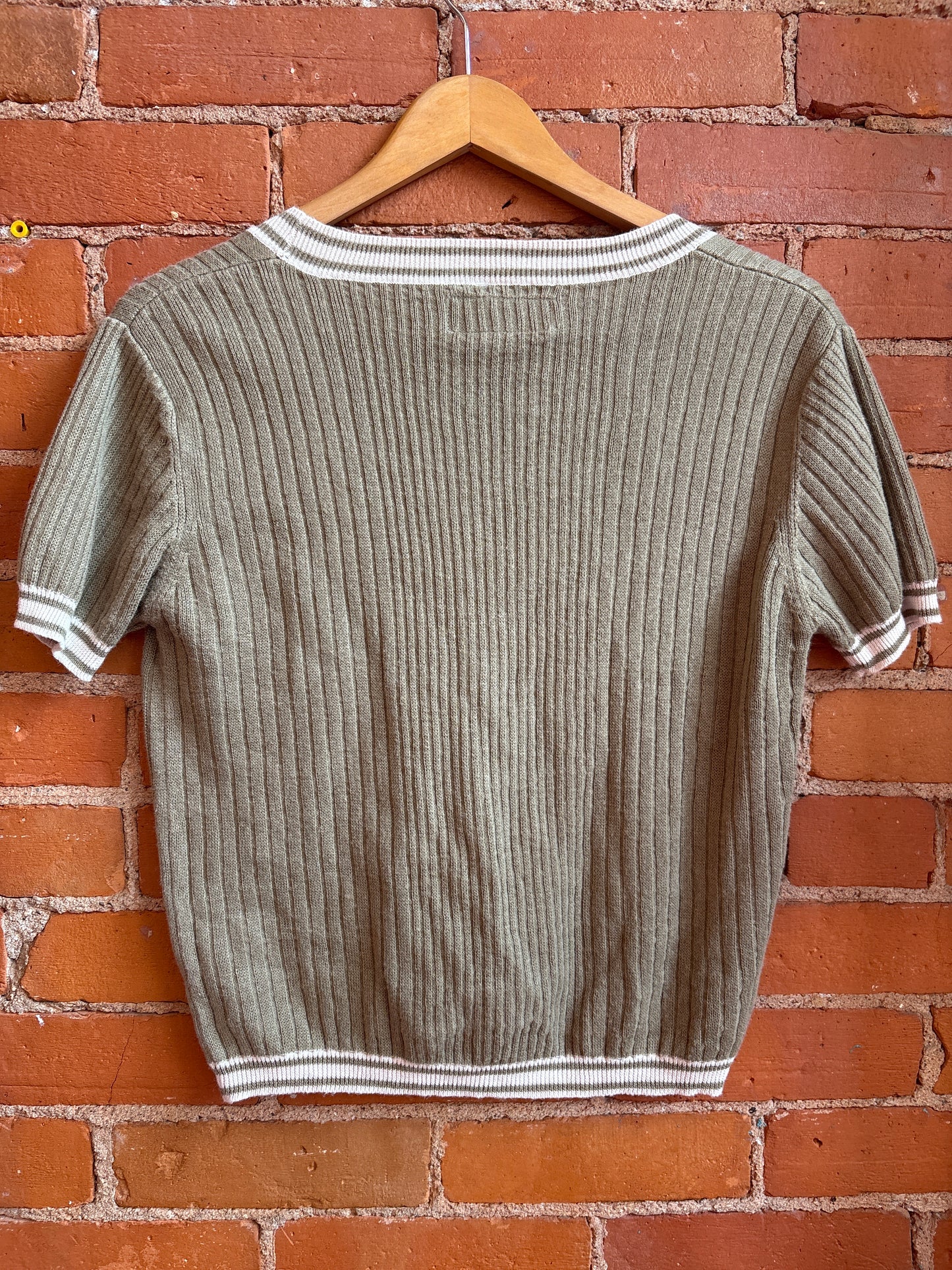 Short Sleeve Sweater Cardigan