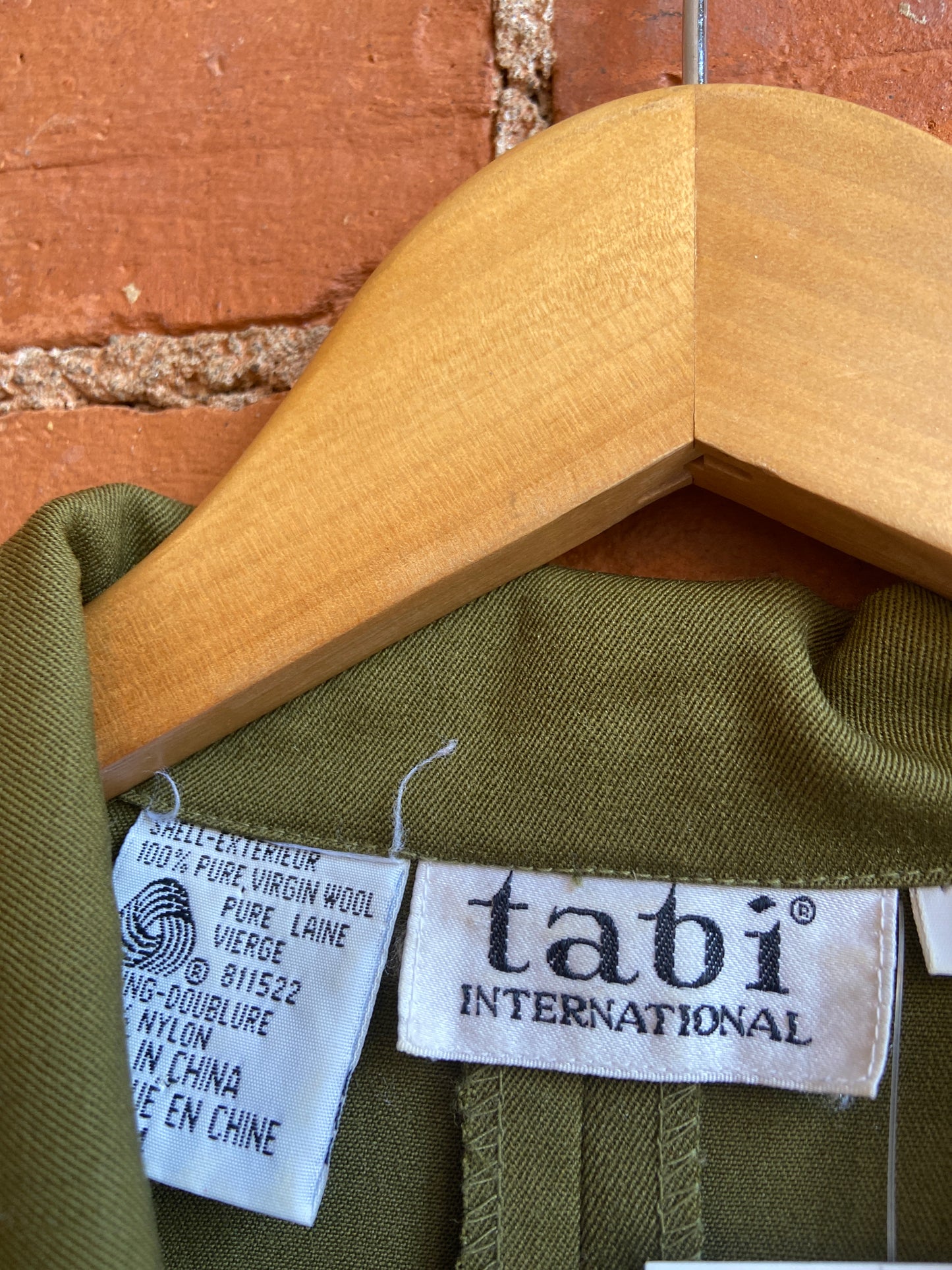 90’s Green Wool Dress