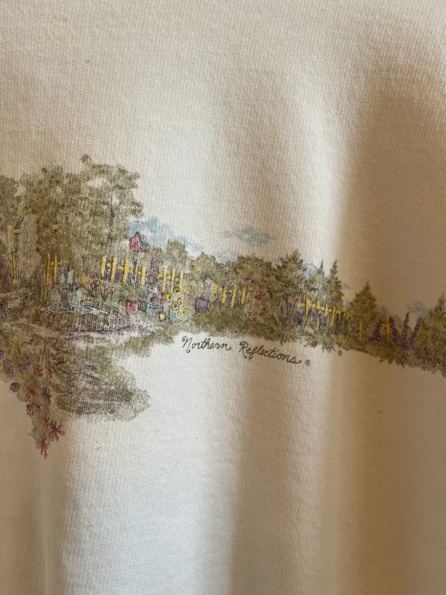 White Northern Reflections Sweatshirt