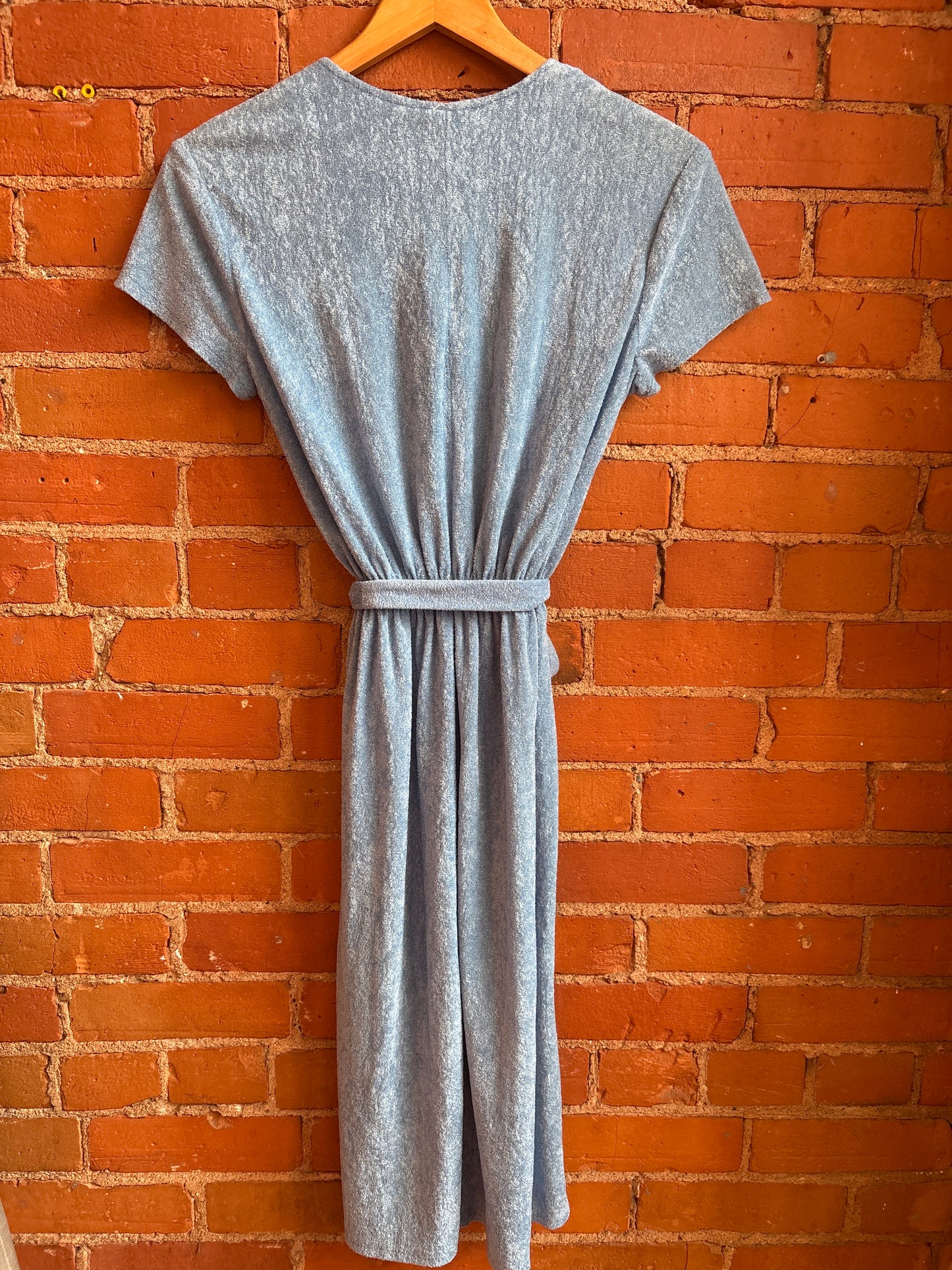 70’s Baby Blue Terry Cloth Dress