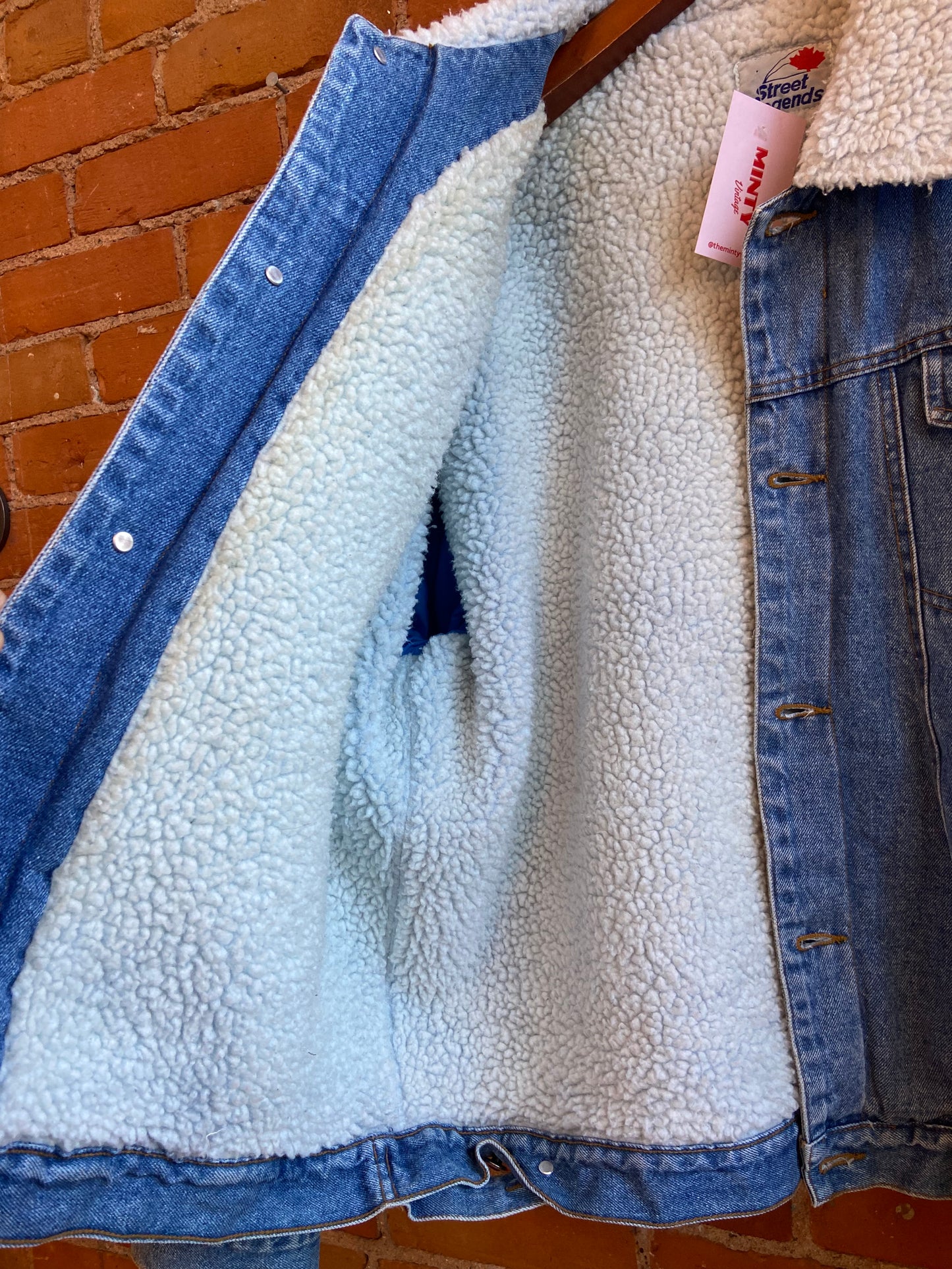 Montreal Canadiens Denim Sherpa Jacket
