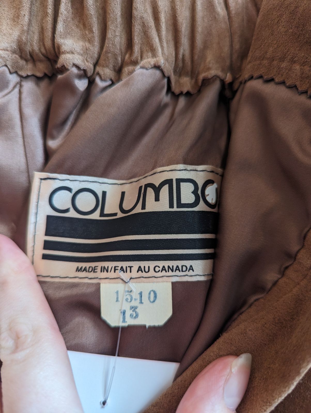 1980s Columbo Brown Suede Shorts